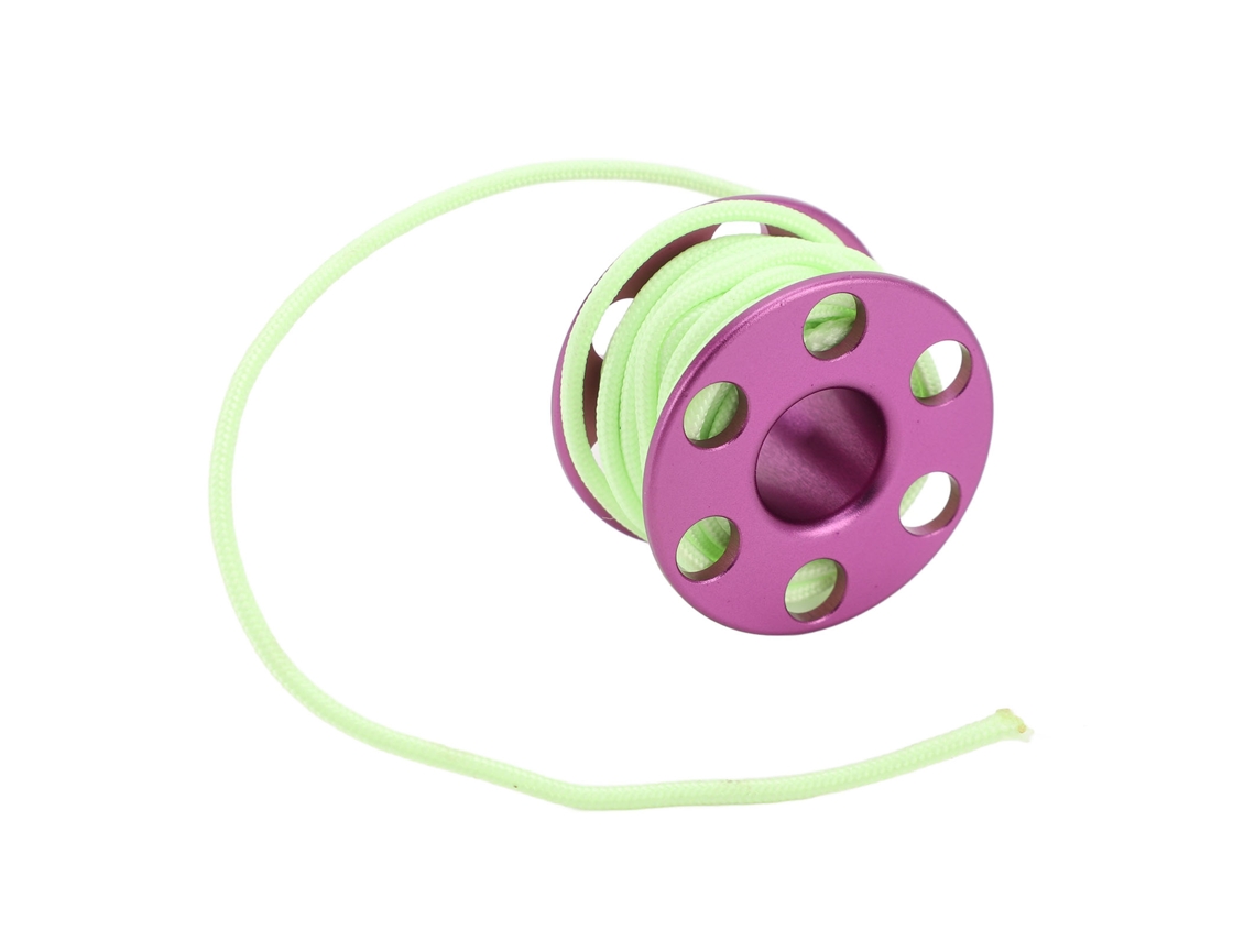 Pendente Mini Spool (rolo De Dedo Luminoso Cordão Verde)