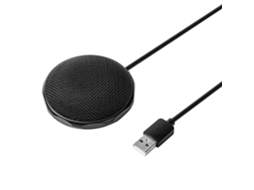 Aetheria microfone Condensador Usb Omnidirecional Plug And Play para Pc Laptop Reuniões Negócios