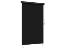 Vidaxl Estores De Rolo Preto 160 X 250 Cm Tecido E Alumínio