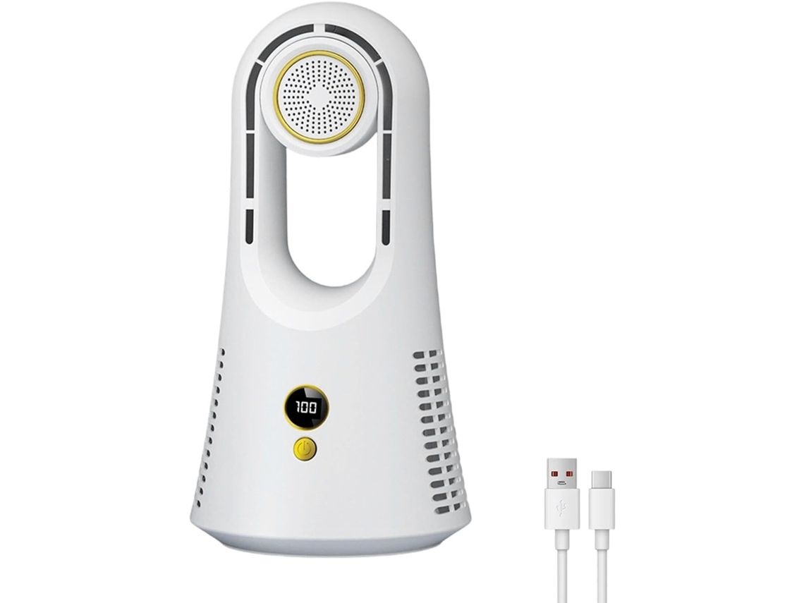 Resfriador De Mesa Com Ventilador E Spray Névoa Usb