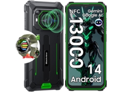 Smartphone BLACKVIEW Bv6200 Pro 6.56'' 18 GB 128 GB Android 14 Verde