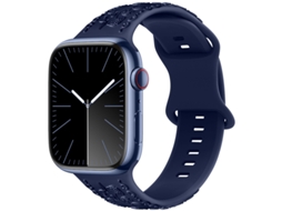 Bracelete Para Apple Watch 38/40/41/42mm Azul Escuro Cuich