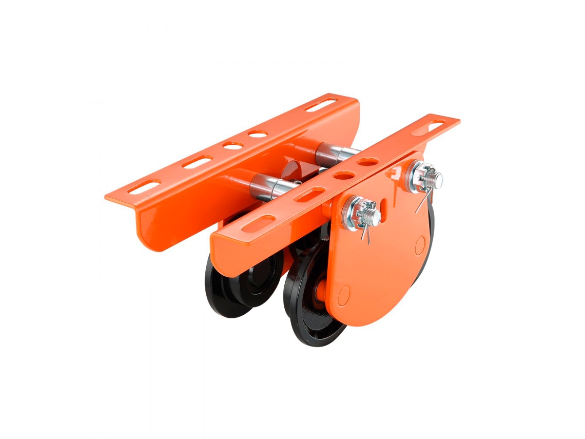Carrinho Para Talha Elétrica 1t Com Ajuste De Largura 68 110mm Tekmaquinas