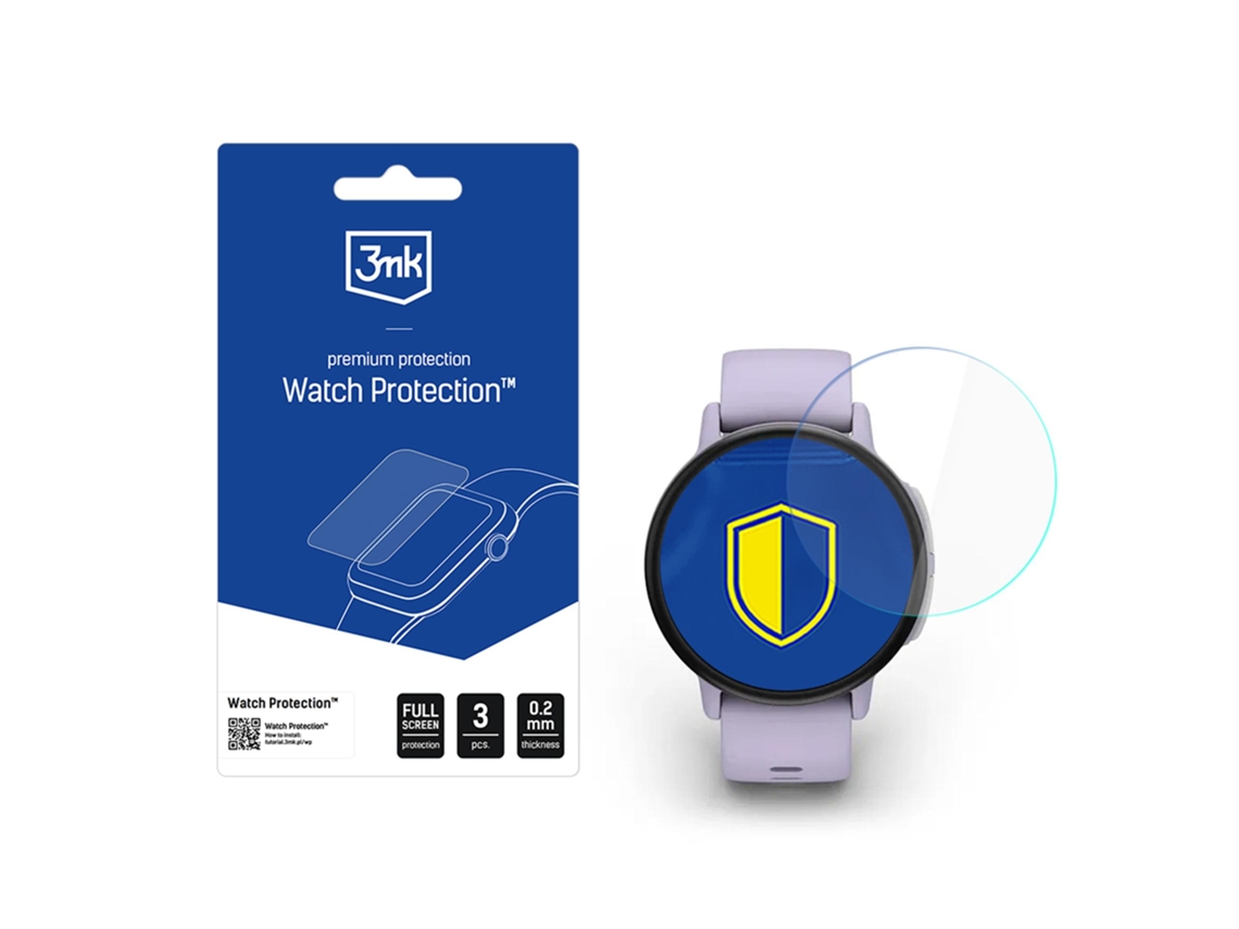 Película Protetora De Vidro Flexível 3mk Para Relógio Garmin Bounce 2.