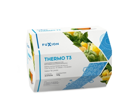 FUXION Thermo T3 Transforma Gordura em Alta Energia e Mantém Sua Resistência em Atividades Prolongadas 28 X 5 G