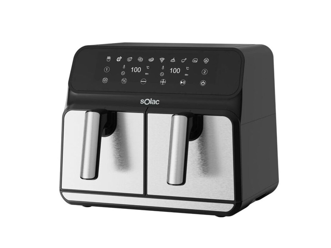 Fritadeira de Ar Solac Fa1520 Preta 1700 W 8 L VETONEK