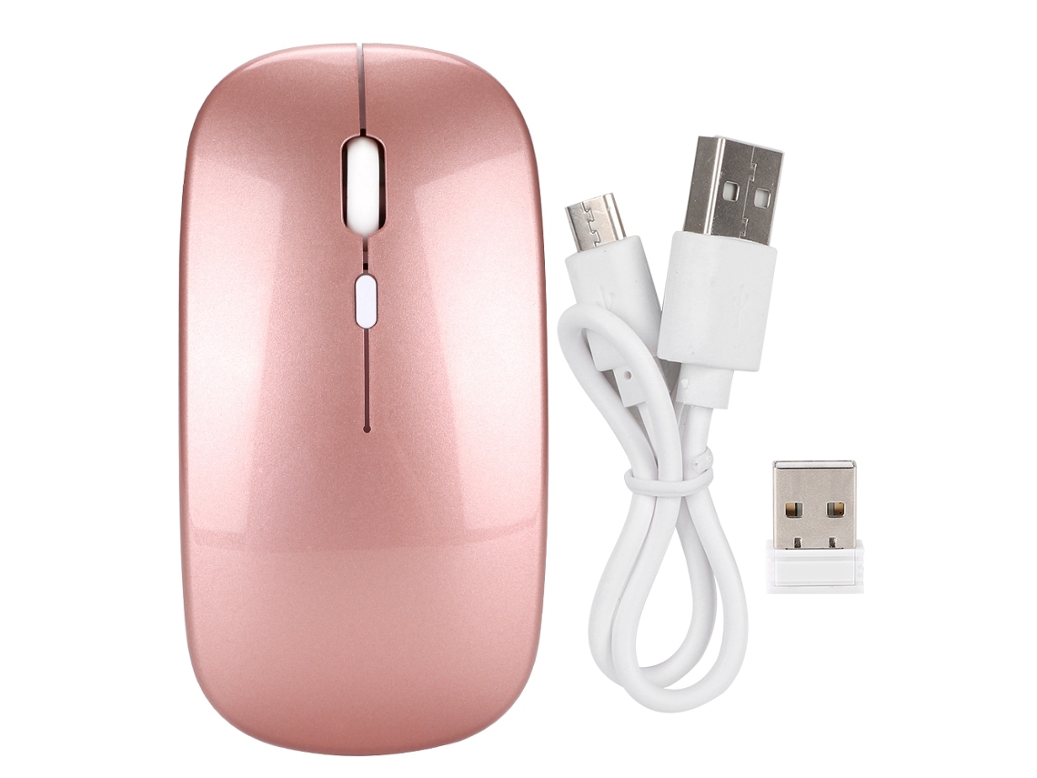 Rato Sem Fio LAXISCREED 2.4g Recarregável Silencioso