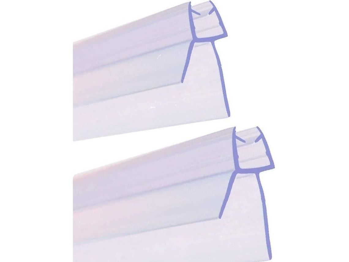 Junta De Vedação Para Parede De Chuveiro 2 Unidades 90cm Para Vidro 4-6mm Com Proteção Anti-respingo E Resistência À Mofo