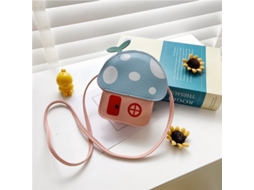 Bolsa Tiracolo Fofa Em Formato De Cogumelo Acessório De Moda Para Meninas Presente De Aniversário Perfeito Para Crianças, Azul SUNNY SPACES