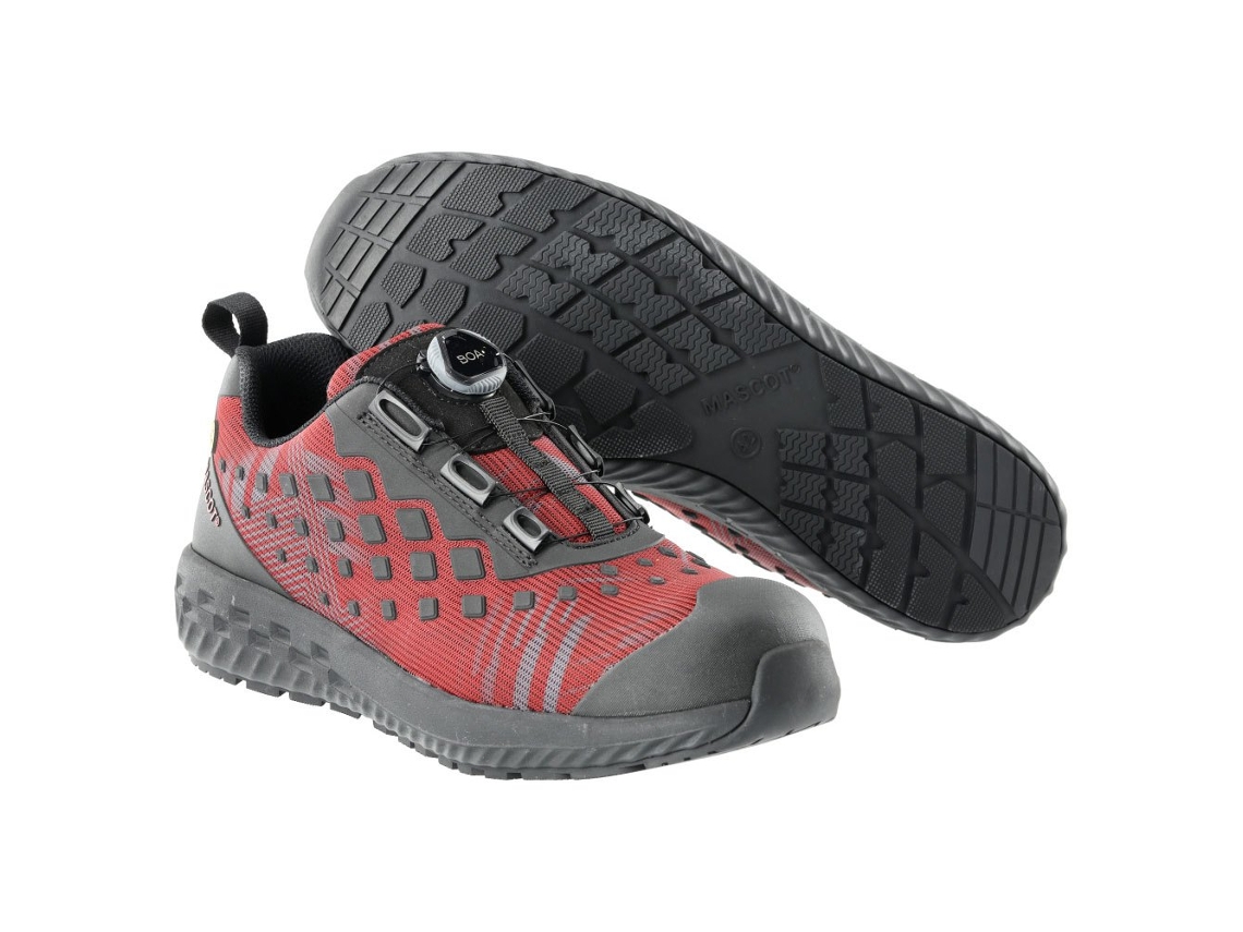 Sapatos De Segurança Footwear Customized F0650 Vermelho EU 47 MASCOT