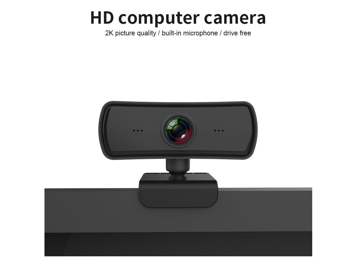 Câmera Usb, 1080p, Com Plug And Play, Para Computador