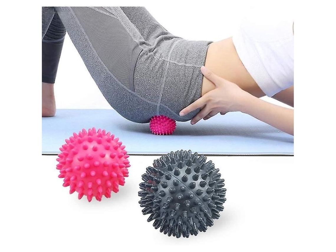 Conjunto De Bolas De Massagem Porco Espinho - Bolas Com Pontes Para Massagem Muscular (conjunto De 2)