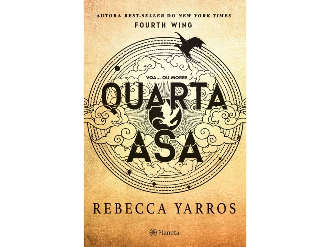 Livro Quarta Asa de Rebecca Yarros (Português)