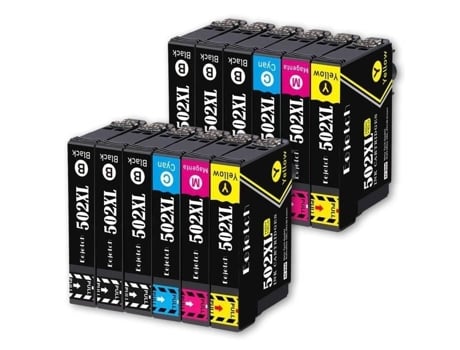 Cartuchos De Tinta Compatíveis Eejetch 502 Xl Multipack Para Epson 502 502xl Para Epson Wf 2860dwf Wf 2865dwf Xp 5100 Xp 5105 Eejetech