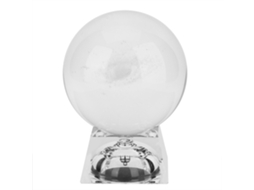 Laxiscreed Bola De Cristal Com Base Luminosa 100mm Para Fotografia E Decoração