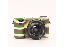 Capa De Silicone Eifson Para Sony Alpha A6100/a6300/a6400 - Anti-arranhões - Camuflado