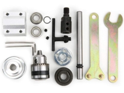 Conjunto De Fuso B10 Sem Motor, Acessório Furadeira Bancada Com