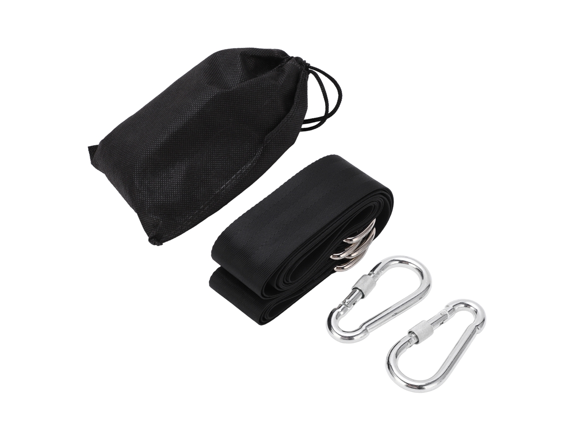 Kit de Cordas de Suspensão para Balanço de Árvore com Mosquetões S/MARCA