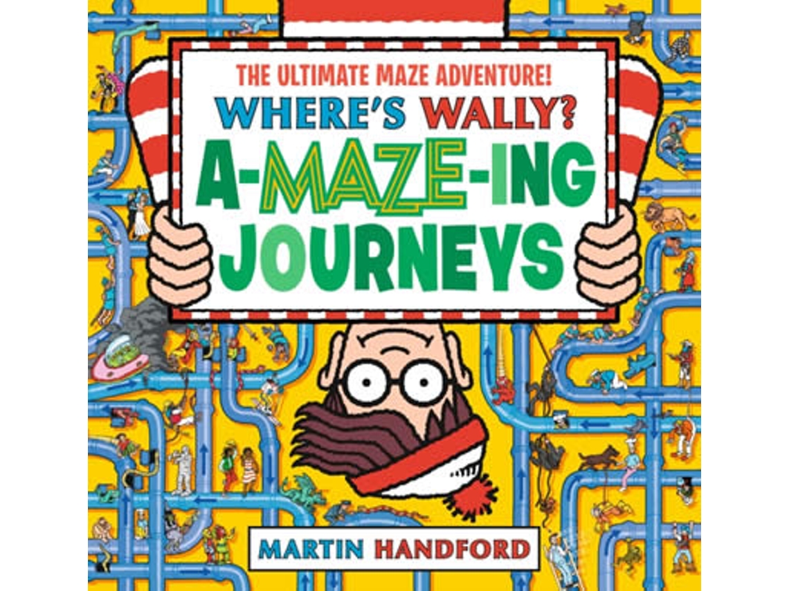 Livro Wheres Wally? Amazing Journeys de Martin Handford (Inglês - Capa Dura)