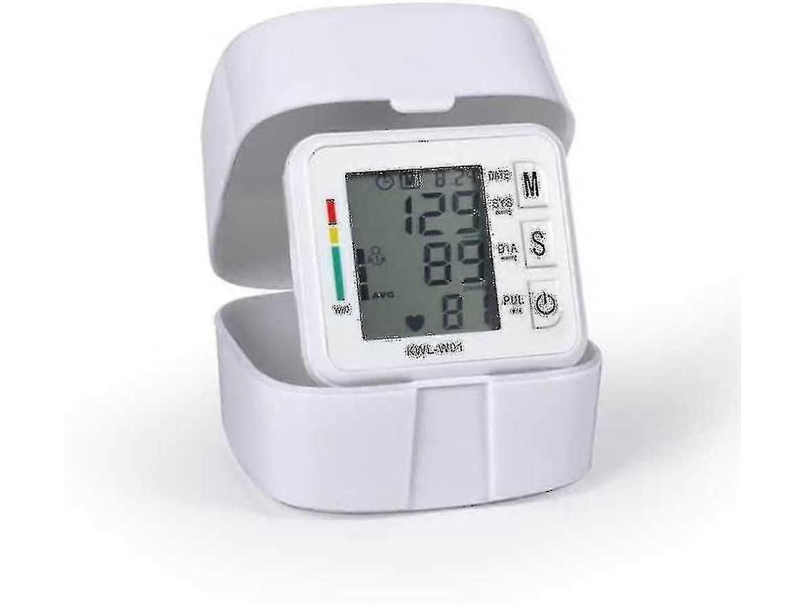 Monitor De Pressão Arterial, Com Pulseira Ajustável E Display Lcdnovo Para 2024 Cd