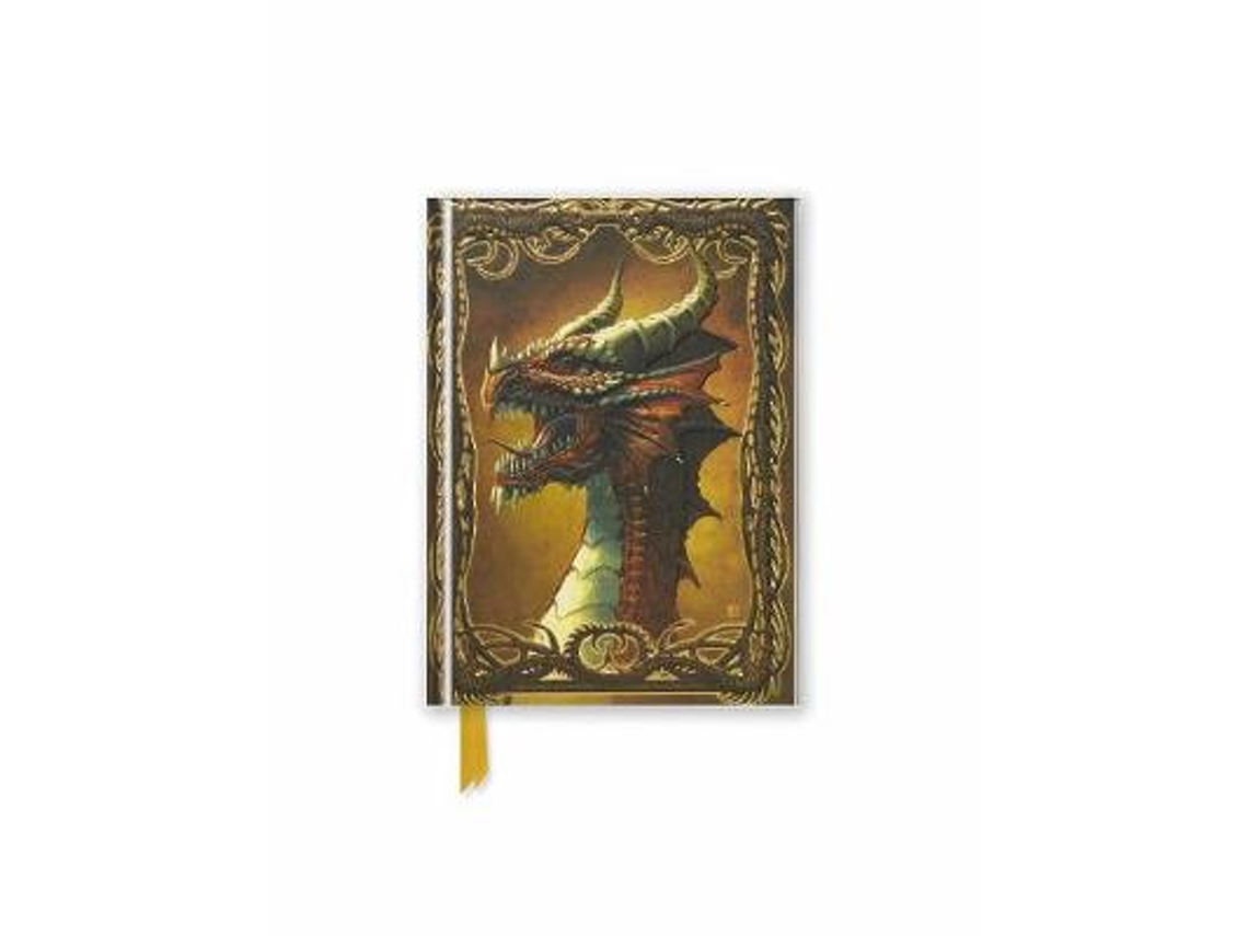 Livro kerem beyit: red dragon (foiled pocket journal) de created by flame tree studio (inglês)