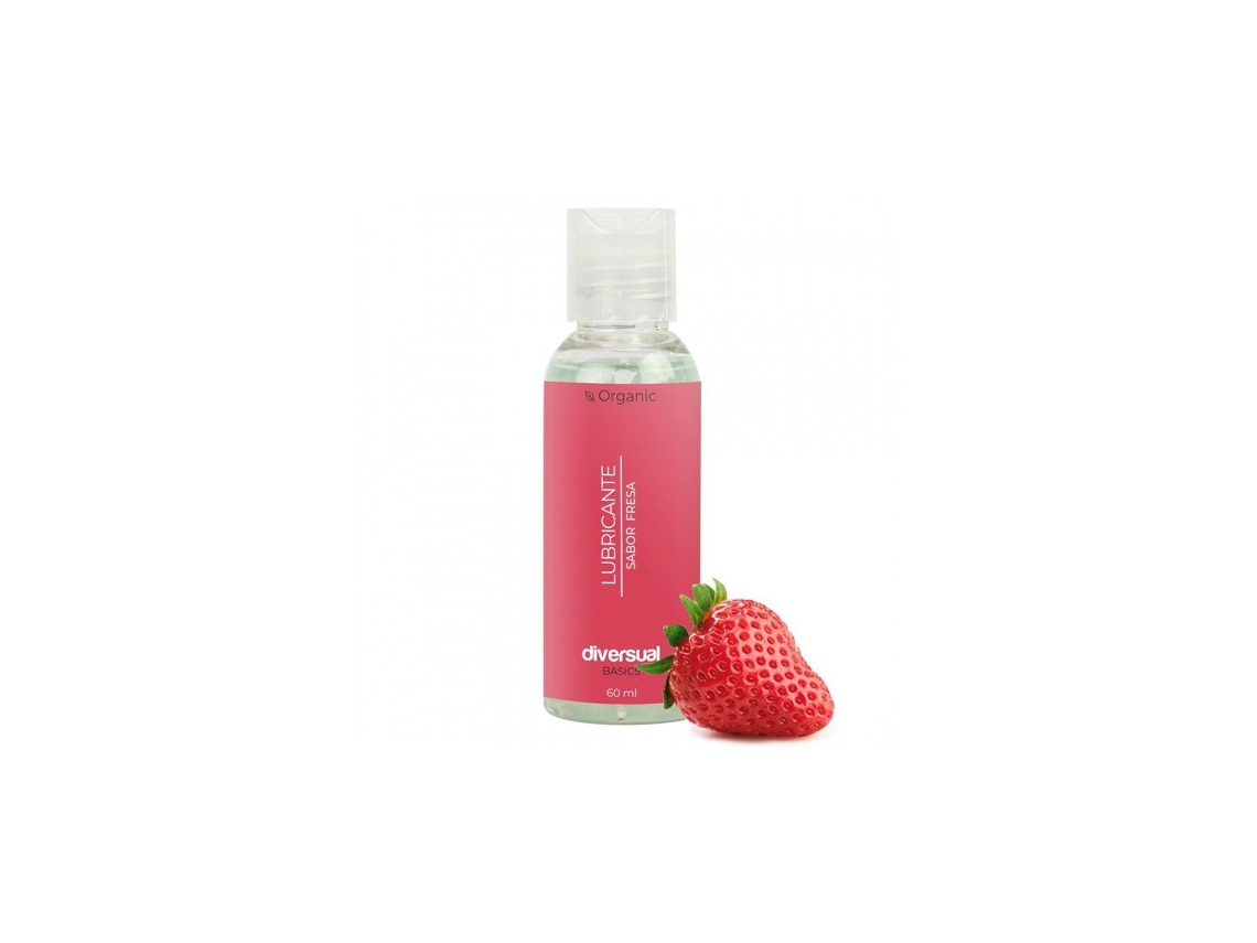 Lubrificante DIVERSUAL 60 ml Morango