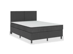Box Spring Bed, Box Spring Beds Vidaxl Cinzeto Tecido (180 X 200 Cm)