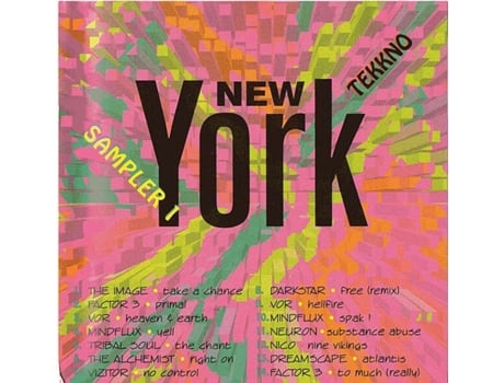 Cd New York Tekkno - Sampler 1 Eurotrend