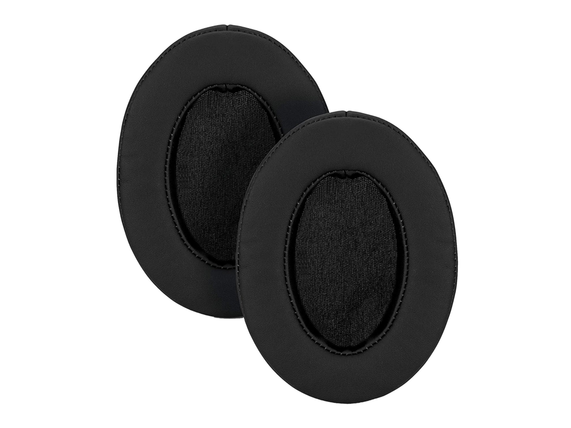 Almofadas Zruxe Para Hyperx Cloud Iii/ii Gaming (over-ear, Espuma De Memória, Pele Ecológica Xl, Pretas)