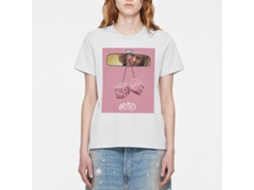 Rockinstone Grease Pink Ladies White T-shirt Size:xl