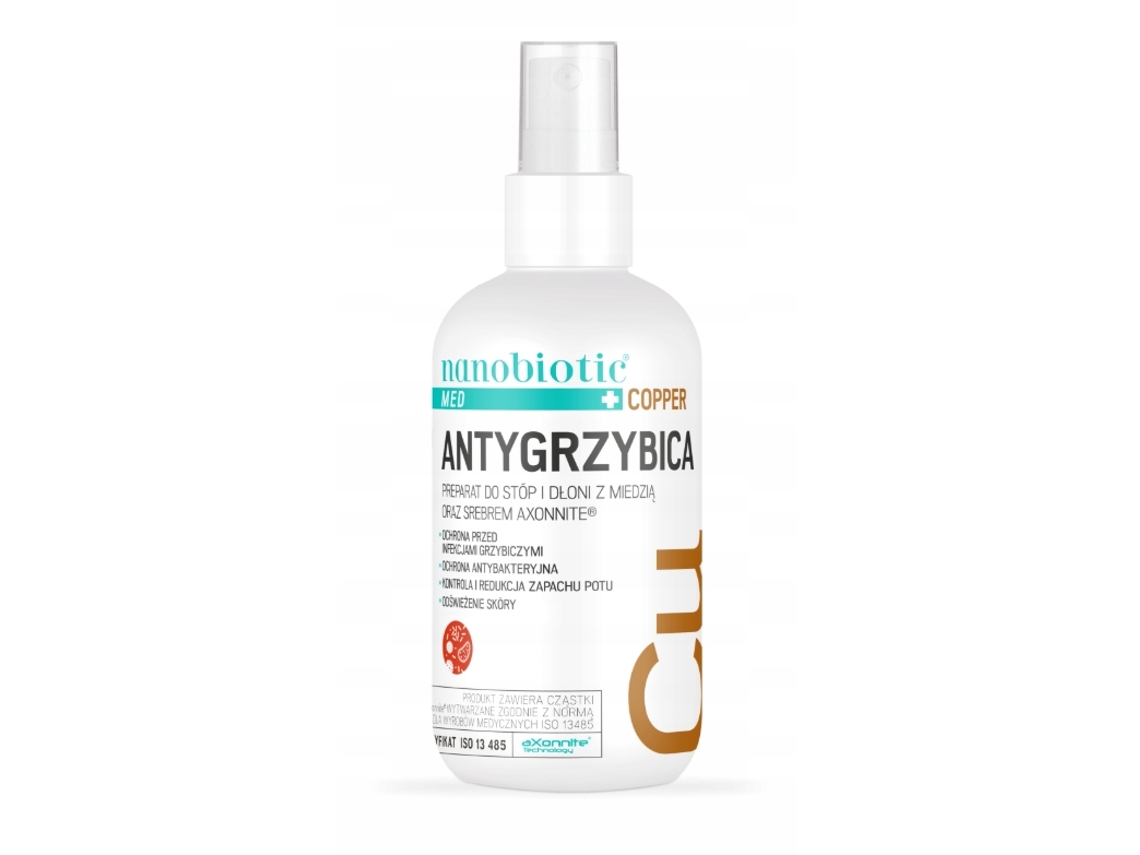 Nanobiotic Med Forte Antifúngico, Tratamento Para Pés E Mãos, 75 Ml Nano Tech