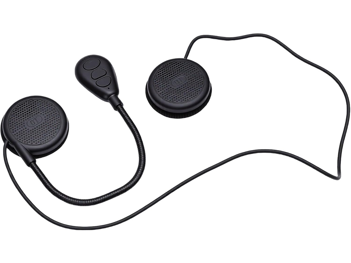 Casque De Moto Bluetooth, Casque Audio Cristallin Com Resposta Automática Para Motards, Matériau Pvc 1 Unidade