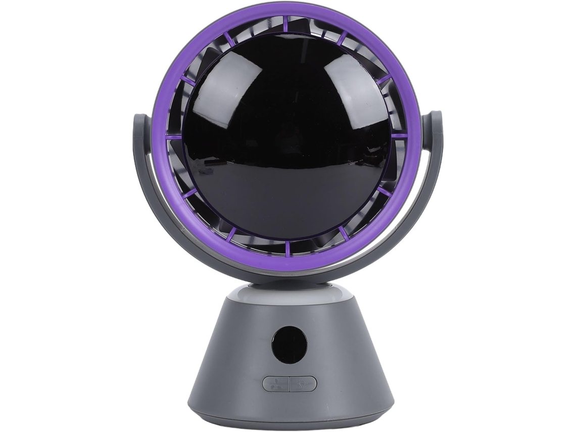 Ventilador De Circulação Ar, 5 Velocidades, Inclinação 90°, Com Luz