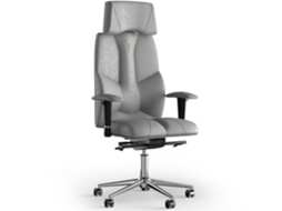Cadeira de Escritório Ergonómica KULIK Tecido Empresarial (Antara - Silver -130x50x50cm)