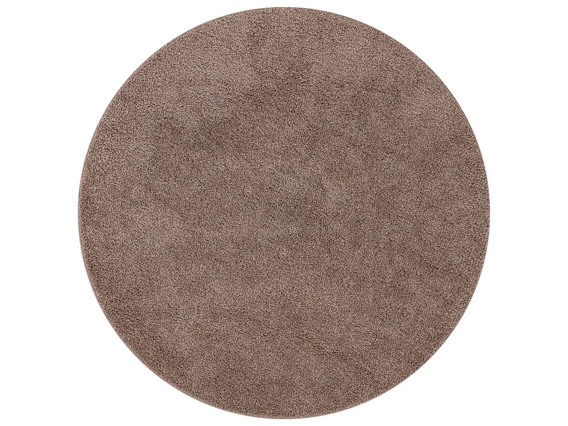 Conjunto 1 Tapete Vidaxl Castanho Polipropileno (160 X 160 Cm)