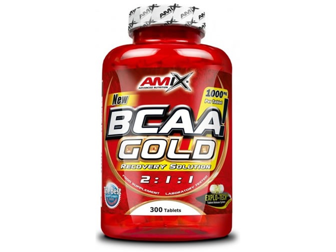 Suplemento Alimentar AMIX Bcaa Gold 300 Tabl