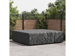 Vidaxl Capa Para Móveis Liso Preto 275 X 275 X 70 Cm 600d