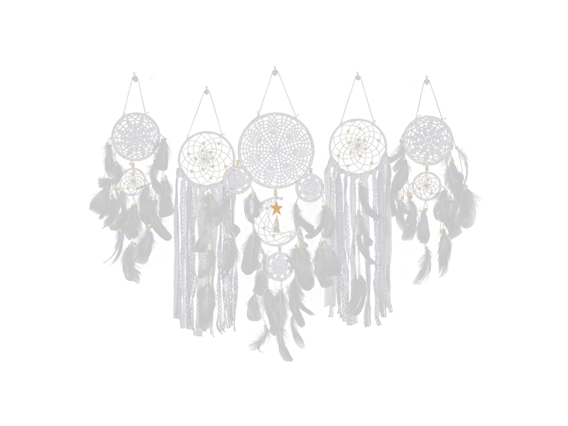 Decoração de Parede com Lua e Estrelas para Cama e Sonhos LAXISCREED