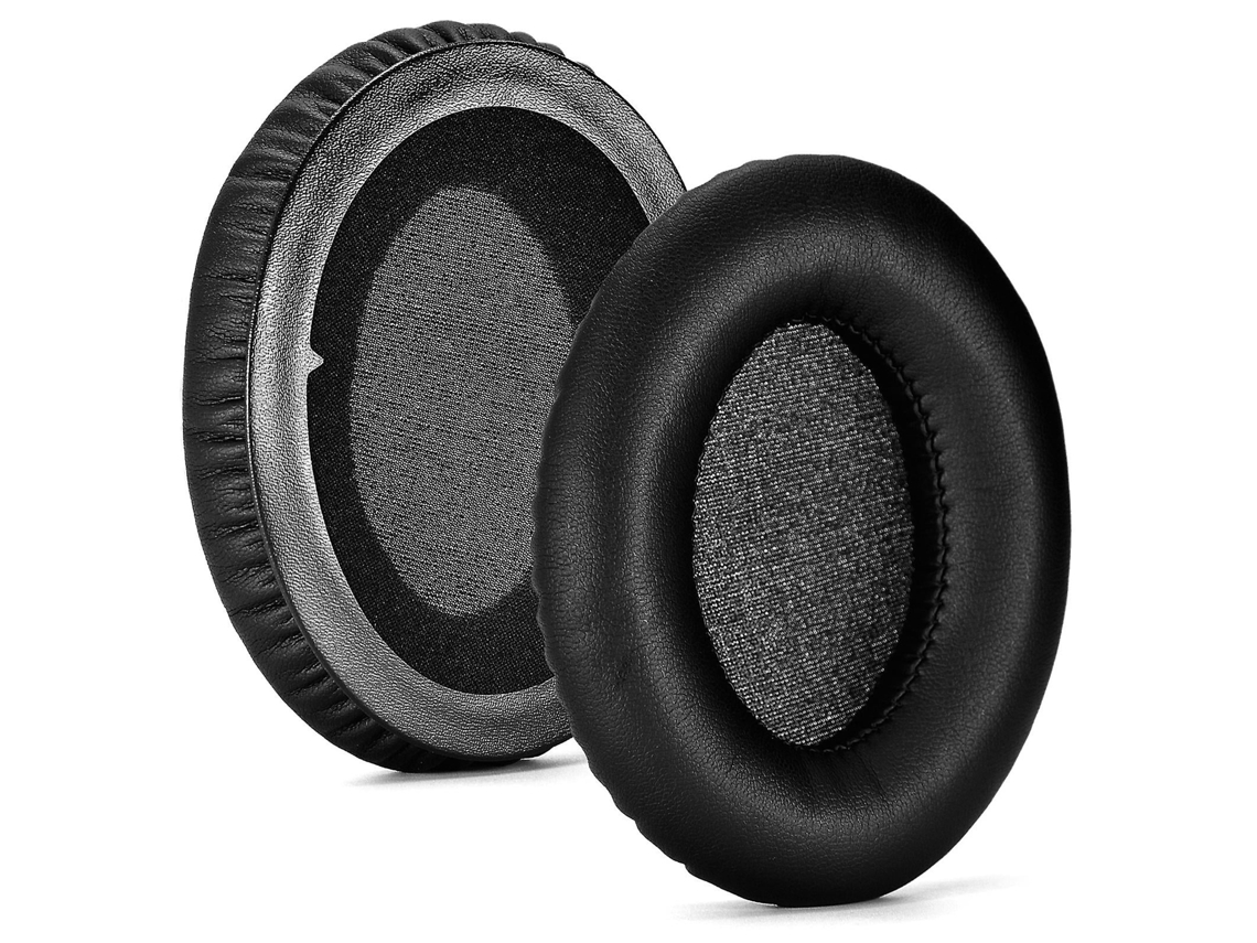 Lurelia Almofadas Auriculares Em Couro Macio Com Espuma Macia Compatíveis Com Taotronics Tt Bh060 73x20mm Preto - 1 Par