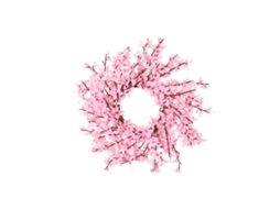 Guarda de porta com Guirlanda de Jasmim Rosa LAXISCREED