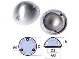 Ânodo Da Hélice Variprop Prateado 67 Mmtecnoseal