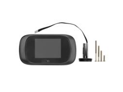 Campainha Eletrônica Com Visor Digital De 1mp, Tela Colorida De 2,8 Polegadas E Ângulo Amplo De 90 Graus. Brilvibera