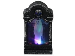 2 Peças de Luz de Lápide de Halloween para Decoração de Halloween ALLINLESS