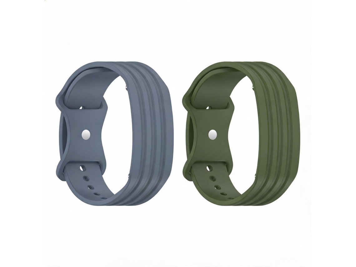 Bracelete De Silicone Para Garmin Cirqa Sem O Smart Band 260mm (2 Cores)