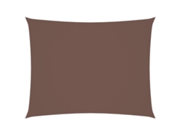 Vela Para Sol Tecido Oxford Retangular 2,5x4 m Castanho MAISON EXCLUSIVE