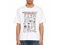 Rockinstone Back To The Future Movie Time Travelers Kit White Adult T-shirt Size:xxl
