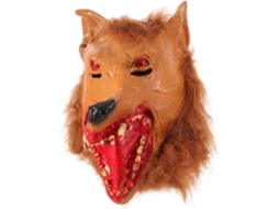 Máscara de Lobo para Halloween, Decorativa e Cosplay, Acessório Confortável para Festas e CHABERLU