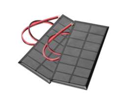2 Piezas Painéis Solares Mini Epóxi 3.5v 250ma Célula De Silício Poli Diy Carregador Com Cabo 30cm