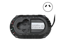 Carregador e sistema de manutenção inteligente para baterias de lítio BL1013 e BL1014, 10,8 V/12 V, com plugue CA de 100-240 V.