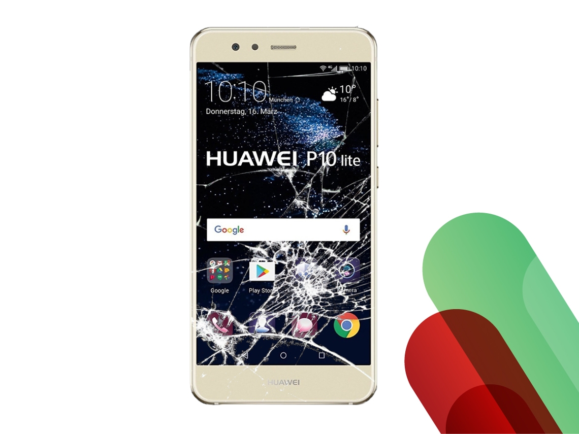 WRS SUB ECRÃ HUAWEI P10 LITE DOURADO